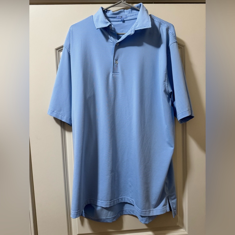 GenTeal - XL Men's Blue Polo Shirt
